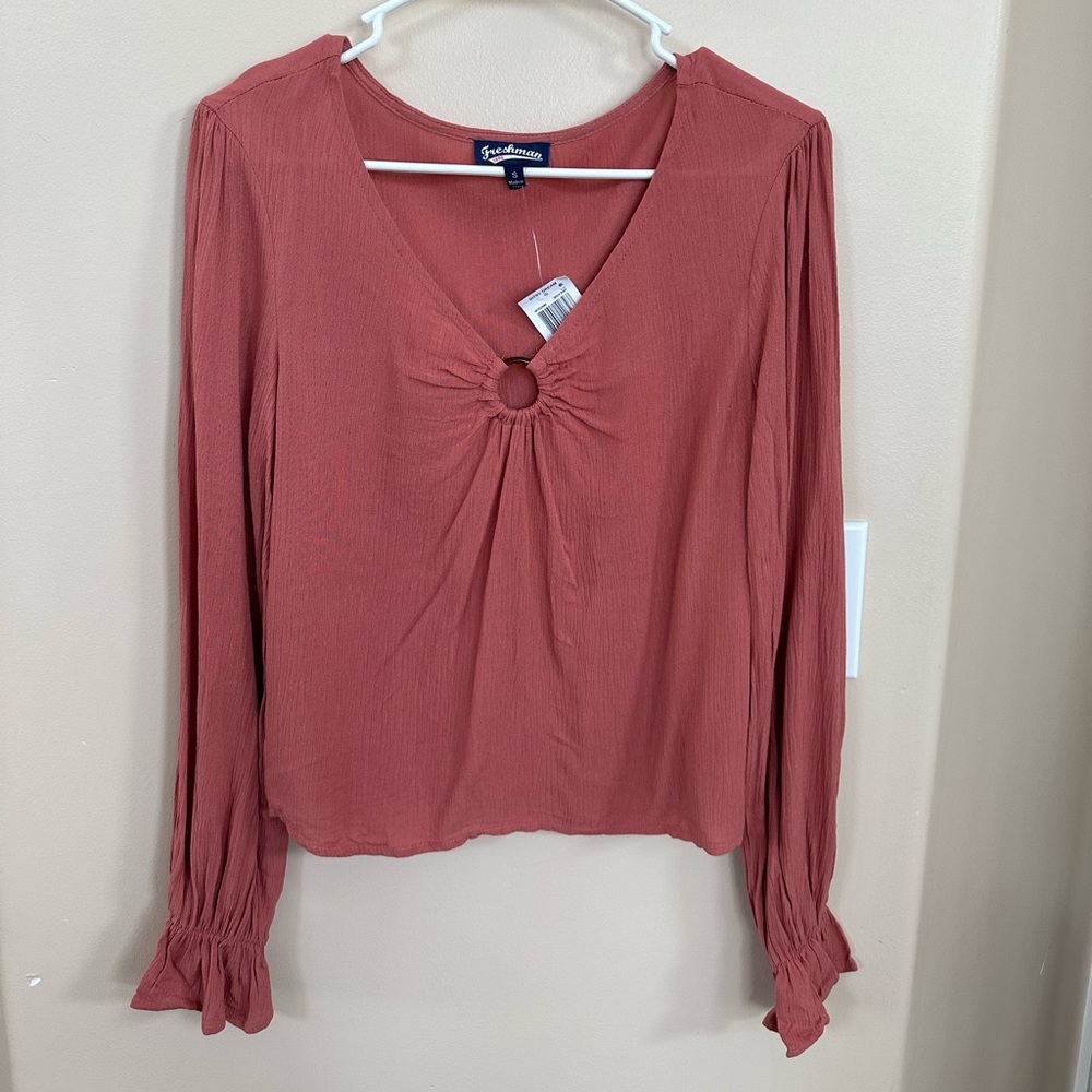 Long sleeve blouse